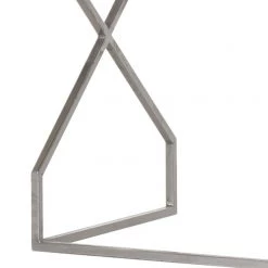 Red Living Tables d’appoint Bökars (Lot de 2) - (Lot de 2) Aluminium - Argenté -Tables de jardin Soldes 2022 1000123980 180803 14032910 GALLERYIMAGES P000000001000123980