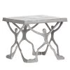 Ars manufacti Table d’appoint Nagodi - Aluminium - Argenté -Tables de jardin Soldes 2022 1000123981 190927 12355600001 IMAGE P000000001000123981