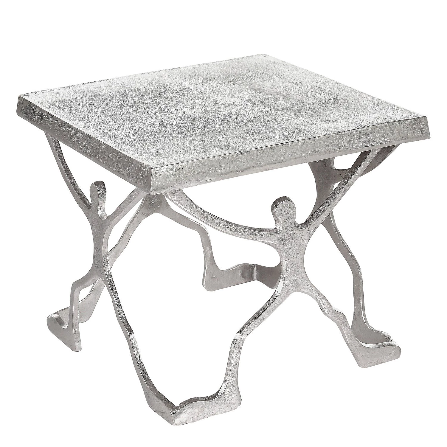 Ars manufacti Table d’appoint Nagodi - Aluminium - Argenté 5 Ars manufacti Table d’appoint Nagodi - Aluminium - Argenté – Image 3