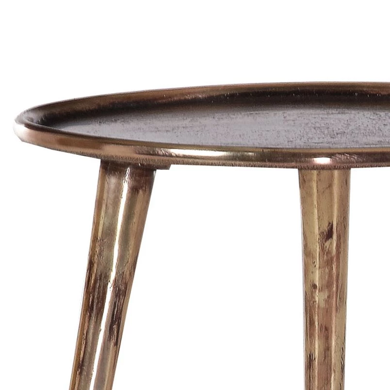 Ars manufacti Table d'appoint Mumbaru - Aluminium - Argenté 7 Ars manufacti Table d'appoint Mumbaru - Aluminium - Argenté – Image 5