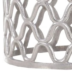 Red Living Table d'appoint Karlin - Aluminium - Argenté -Tables de jardin Soldes 2022 1000124005 180803 14033046 GALLERYIMAGES P000000001000124005