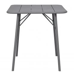 Table de jardin Utah - Fer - Gris - Largeur : 70 cm -Tables de jardin Soldes 2022 1000134363 190620 10531300018 GALLERYIMAGES P000000001000134363
