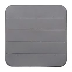 Table de jardin Utah - Fer - Gris - Largeur : 70 cm -Tables de jardin Soldes 2022 1000134363 190620 10531300019 GALLERYIMAGES P000000001000134363