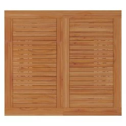 Table de jardin extensible Tuscany - Acacia massif / Acier - Acacia / Noir -Tables de jardin Soldes 2022 1000135904 190329 16505800050 GALLERYIMAGES P000000001000135904