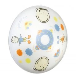 Eglo Lampe enfant Junior II - Verre / Acier - 2 ampoules