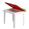 Best Freizeitmöbel Table de jardin enfant Aladino - 100 % polypropylène - Blanc / Rouge -Tables de jardin Soldes 2022 1000155074 190212 16425900253 IMAGE P000000001000155074