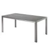 Best Freizeitmöbel Table de jardin Seattle - Aluminium - Anthracite / Argenté -Tables de jardin Soldes 2022 1000155104 190212 16431900312 IMAGE P000000001000155104