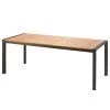 Best Freizeitmöbel Table de jardin Paros - Aluminium / Teck massif - Anthracite - Largeur : 160 cm -Tables de jardin Soldes 2022 1000155342 190212 16460200859 IMAGE P000000001000155342