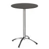 Best Freizeitmöbel Table haute Firenze II - Aluminium - Argenté / Blanc
