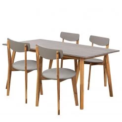 Table de jardin Lindholm I - Acacia massif - Gris / Marron -Tables de jardin Soldes 2022 1000185452 200402 13575600011 DETAILS P000000001000185452