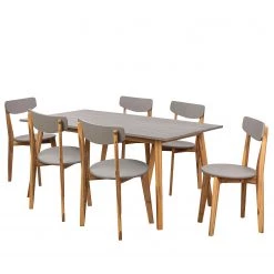 Table de jardin Lindholm I - Acacia massif - Gris / Marron -Tables de jardin Soldes 2022 1000185452 200402 13575700012 DETAILS P000000001000185452