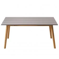 Table de jardin Lindholm I - Acacia massif - Gris / Marron -Tables de jardin Soldes 2022 1000185452 200513 18401300021 DETAILS P000000001000185452