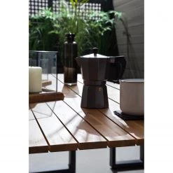 Table de jardin Edgewood - Acacia massif / Fer - Marron / Noir -Tables de jardin Soldes 2022 1000189194 220601 021 MOOD DETAILS P000000001000189194 mood