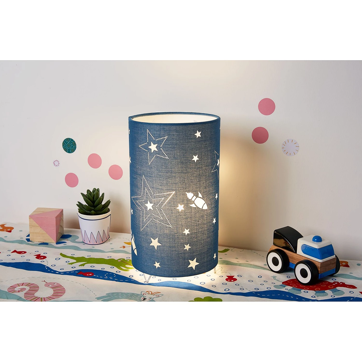 Pauleen Lampe Cute VII - Coton / Aluminium - 1 ampoule 6 Pauleen Lampe Cute VII - Coton / Aluminium - 1 ampoule – Image 4