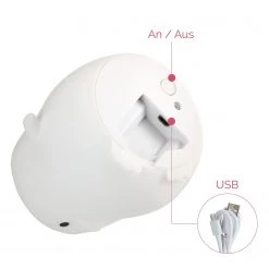 Pauleen Lampe LED Good Night IV - Silicone - 1 ampoule -Tables de jardin Soldes 2022 1000201188 200102 14314400106 DETAILS P000000001000201188