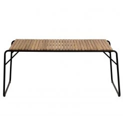 Julià Grup Table de jardin Yukari I - Acacia massif / Acier - Marron -Tables de jardin Soldes 2022 1000216707 200703 16590400144 DETAILS P000000001000216707