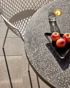 Julià Grup Table de jardin Shanelle I - Acier / Marbre - Noir -Tables de jardin Soldes 2022 1000216763 200703 16594900669 DETAILS P000000001000216763