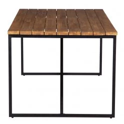 Table de jardin LeRoy - Acacia massif / Acier - Marron / Noir 16 Table de jardin LeRoy - Acacia massif / Acier - Marron / Noir -Tables de jardin Soldes 2022 1000218755 210319 10545500004 DETAILS P000000001000218755