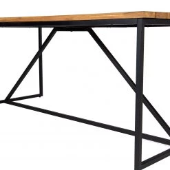 Table de jardin LeRoy - Acacia massif / Acier - Marron / Noir 20 Table de jardin LeRoy - Acacia massif / Acier - Marron / Noir -Tables de jardin Soldes 2022 1000218755 210319 10545500005 DETAILS P000000001000218755