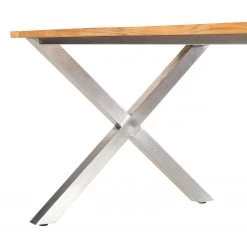 Table de jardin Teakline DeLuxe II - Acier / Teck massif - Marron / Argenté 13 Table de jardin Teakline DeLuxe II - Acier / Teck massif - Marron / Argenté -Tables de jardin Soldes 2022 1000218756 210310 12263300054 DETAILS P000000001000218756