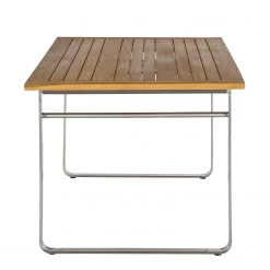 Table de jardin Teakline DeLuxe I - Acier / Teck massif - Marron / Argenté -Tables de jardin Soldes 2022 1000218763 210310 12271600084 DETAILS P000000001000218763