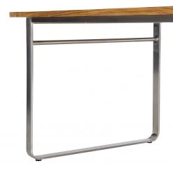 Table de jardin Teakline DeLuxe I - Acier / Teck massif - Marron / Argenté -Tables de jardin Soldes 2022 1000218763 210310 12272100087 DETAILS P000000001000218763