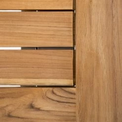 Table de jardin Teakline DeLuxe I - Acier / Teck massif - Marron / Argenté -Tables de jardin Soldes 2022 1000218763 210310 12272300089 DETAILS P000000001000218763