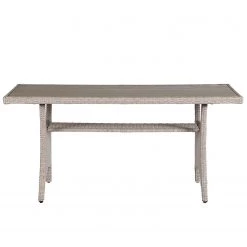 Jardi Table basse extérieur Laurel I - Polypropylène / Polywood - Gris / Beige -Tables de jardin Soldes 2022 1000219435 210913 11163200005 DETAILS P000000001000219435
