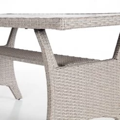 Jardi Table basse extérieur Laurel I - Polypropylène / Polywood - Gris / Beige -Tables de jardin Soldes 2022 1000219435 210913 11163300007 DETAILS P000000001000219435