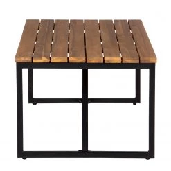 Jardi Table basse extérieur LeRoy - Polyester / Acacia massif - Acacia / Anthracite -Tables de jardin Soldes 2022 1000219437 210319 10545600045 DETAILS P000000001000219437