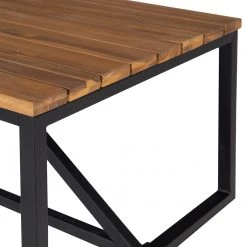 Jardi Table basse extérieur LeRoy - Polyester / Acacia massif - Acacia / Anthracite -Tables de jardin Soldes 2022 1000219437 210319 10545600046 DETAILS P000000001000219437