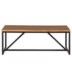 Jardi Table basse extérieur LeRoy - Polyester / Acacia massif - Acacia / Anthracite -Tables de jardin Soldes 2022 1000219437 210319 10545600048 DETAILS P000000001000219437