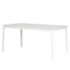 Table de jardin Armoy - Aluminium - Blanc 2 Table de jardin Armoy - Aluminium - Blanc -Tables de jardin Soldes 2022 1000223228 210702 06064100001 IMAGE P000000001000223228