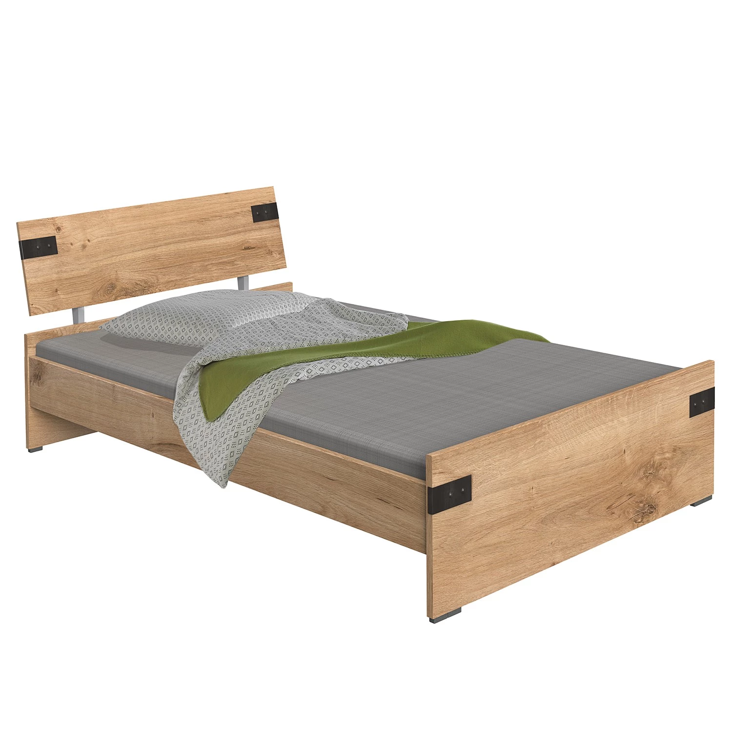 Wimex Lit simple Liverpool - 120 x 200cm 2 Wimex Lit simple Liverpool - 120 x 200cm