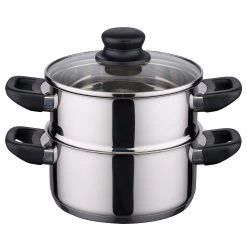 Elo Faitout vapeur Juwel - Argenté - Acier inoxydable - Ø 18 cm