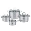 Elo Batterie de cuisine Citrin (7 éléments) - Argenté - Fer -Tables de jardin Soldes 2022 1000277338 210705 09104800069 IMAGE P000000001000277338