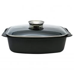 Elo Cocotte universelle Edmonton - Noir - Fonte d’aluminium - 5 L
