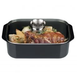 Elo Cocotte carrée Induction - Noir - Fonte d’aluminium - 8 L -Tables de jardin Soldes 2022 1000277353 210705 09104900093 DETAILS P000000001000277353