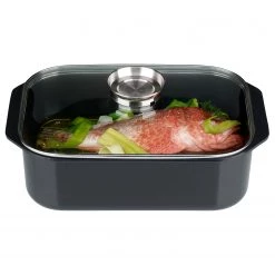 Elo Cocotte carrée Induction - Noir - Fonte d’aluminium - 8 L -Tables de jardin Soldes 2022 1000277353 210705 09104900095 DETAILS P000000001000277353