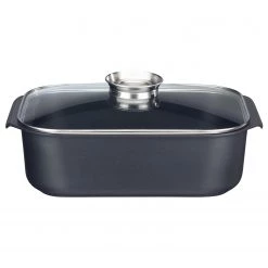 Elo Cocotte carrée Fallon - Noir - Fonte d’aluminium