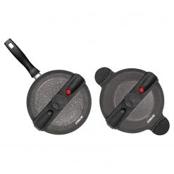 Stoneline Set cuisson vapeur Lintmill - Aluminium - Anthracite - ø 24 cm -Tables de jardin Soldes 2022 1000279583 210804 08563700611 DETAILS P000000001000279583