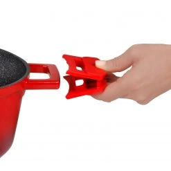 Stoneline Cocotte avec couvercle Lunca - Aluminium - Rouge rubis -Tables de jardin Soldes 2022 1000279594 210804 08554300516 DETAILS P000000001000279594