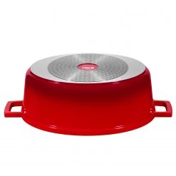 Stoneline Cocotte avec couvercle Lunca - Aluminium - Rouge rubis -Tables de jardin Soldes 2022 1000279594 210804 08554400519 DETAILS P000000001000279594