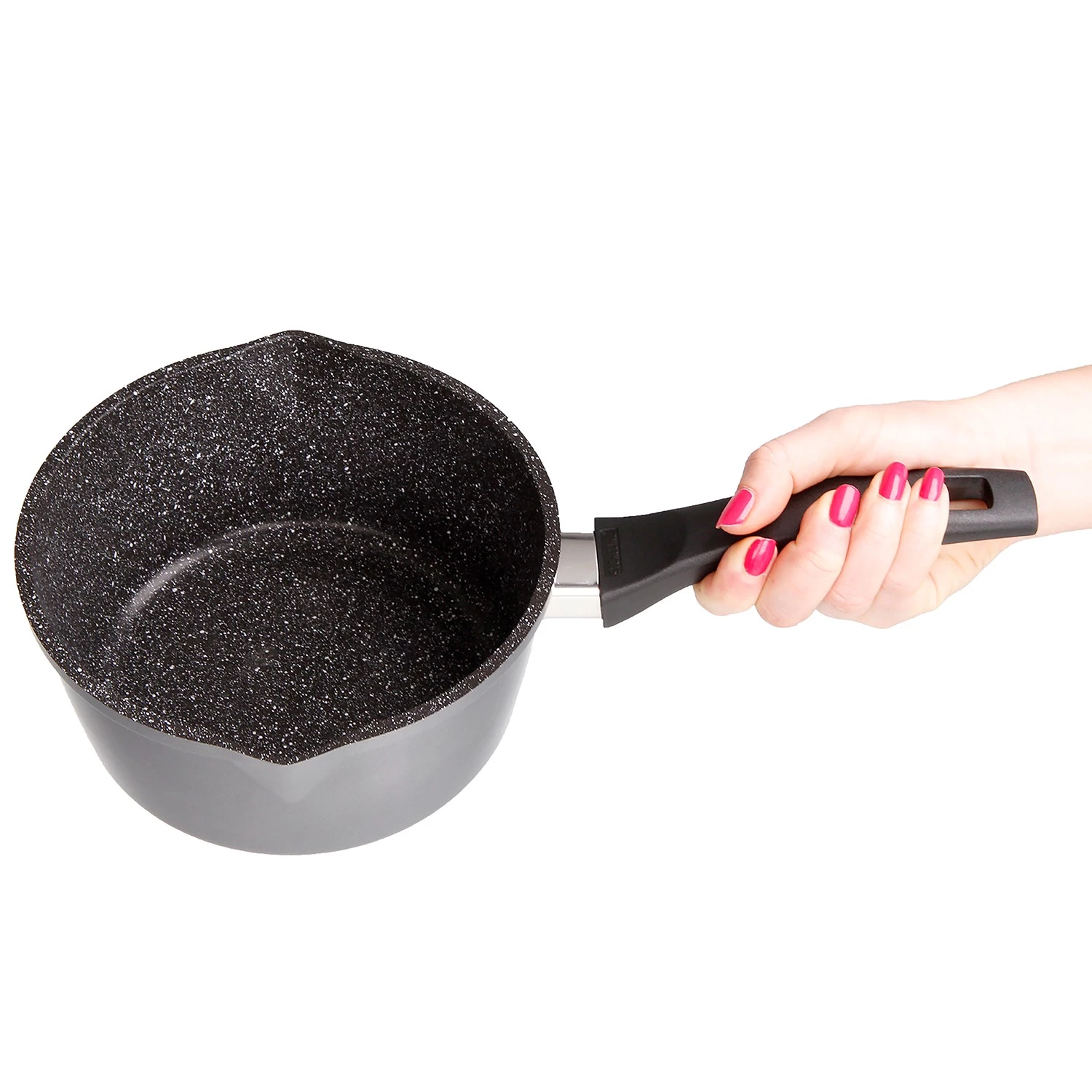 Stoneline Casserole Hawston - Aluminium - Anthracite - ø 18 cm 8 Stoneline Casserole Hawston - Aluminium - Anthracite - ø 18 cm – Image 6