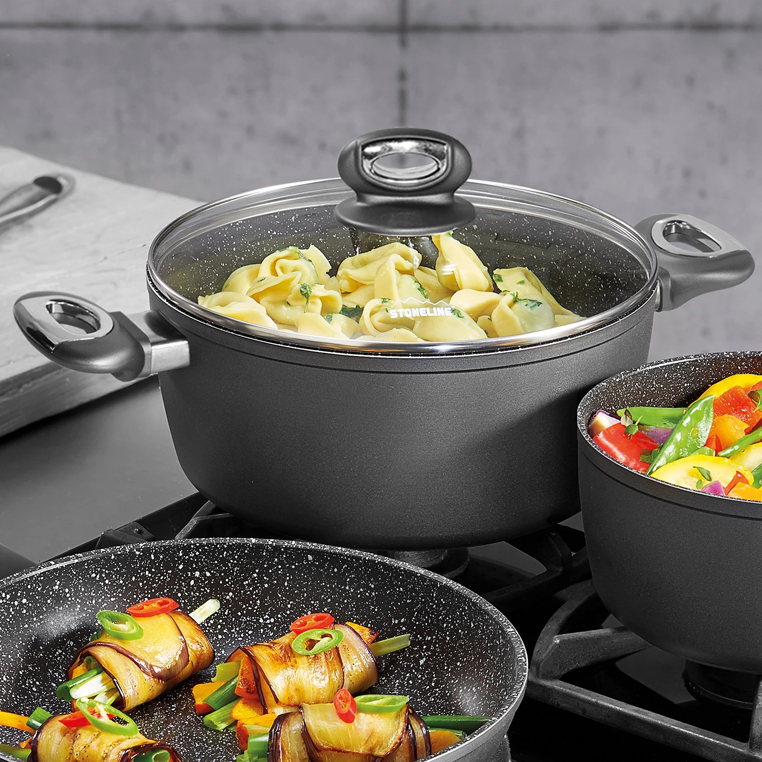 Stoneline Faitout Lassena Gourmundo - Capacité : 2.5 L 3 Stoneline Faitout Lassena Gourmundo - Capacité : 2.5 L – Image 2