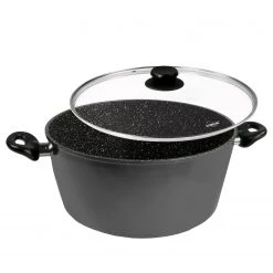 Stoneline Faitout XXXL avec couvercle Grendon - Aluminium - Anthracite - Ăž 32 cm