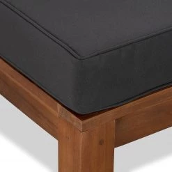 Jardi Table basse d’extérieur Lexi II - Acacia massif / Polyester - Basalte -Tables de jardin Soldes 2022 1000280814 220520 041 DETAILS P000000001000280814