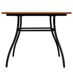 Table de jardin Beeley I - Acier / Acacia massif - Marron / Noir -Tables de jardin Soldes 2022 1000281069 220318 034 DETAILS P000000001000281069