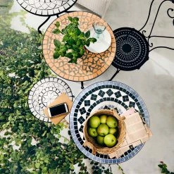 Butlers Table de jardin PALAZZO II - Fer / Céramique - Blanc 11 Butlers Table de jardin PALAZZO II - Fer / Céramique - Blanc -Tables de jardin Soldes 2022 1000339643 220315 021 MOOD DETAILS P000000001000339643 mood