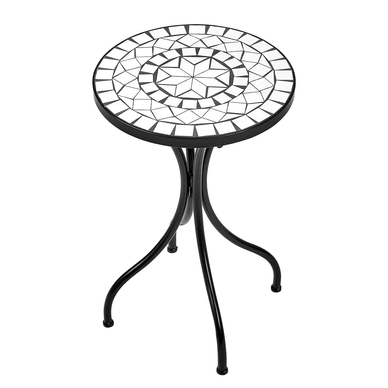 Butlers Table de jardin PALAZZO II - Fer / Céramique - Blanc 6 Butlers Table de jardin PALAZZO II - Fer / Céramique - Blanc – Image 4